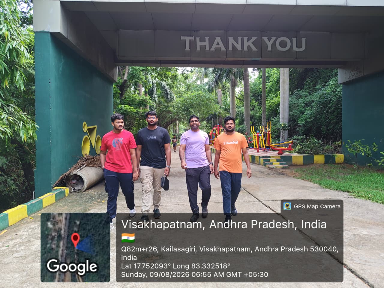 Budhavanam morning walk